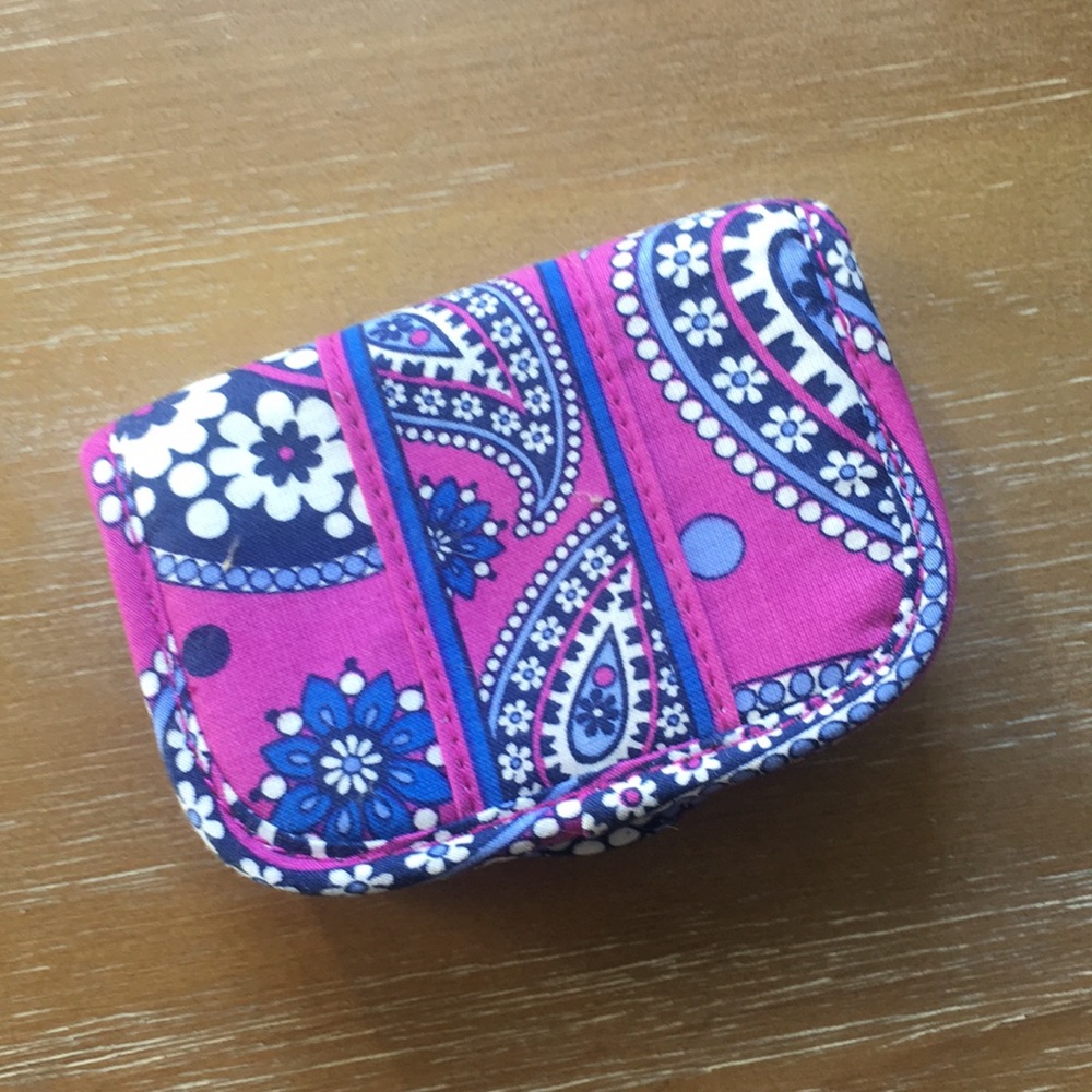 Vera Bradley business card holder